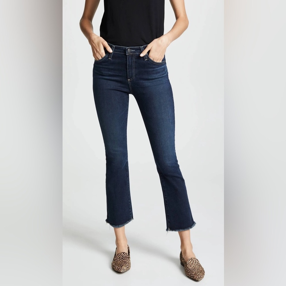 AG Adriano Goldschmied Women's Jodi Crop Flare Jeans